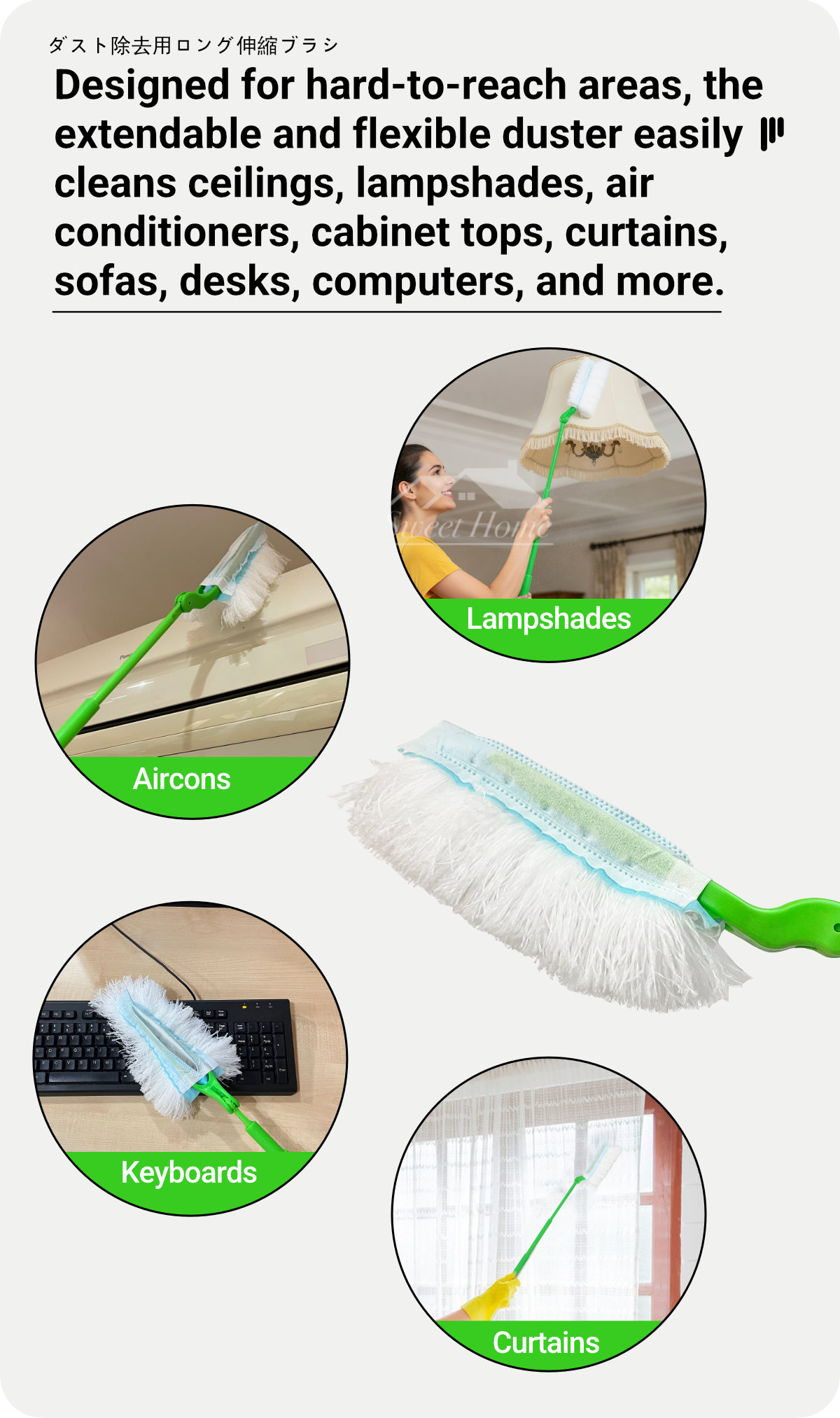 Clean Family-Dust Removal Long Telescopic Brush-8